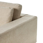 Featuring Bloor Antwerp Natural Slipcover Sofa by Four Hands at Amethyst Home. Enhance the look of your living space with the Bloor 98" - Antwerp Natural Sofas Slipcover Sofa. This high-quality sofa provides comfortable seating and a stylish accent for any room. Made with durable materials, it offers long-lasting use and easy maintenance. 
Overall Dimensio. Amethyst Home provides interior design, new home construction design consulting, vintage area rugs, and lighting in the Des Moines metro area.