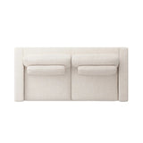 Featuring Bloor Essence Natural Sofa by Four Hands at Amethyst Home. Deep, modern and seductive. This dramatic, spacious sofa is covered in a durable light neutral woven fabric that mixes well with any color palette.Overall Dimensions: 98.00"w x 46.00"d x 31.00"hMaterials : 49% Viscose (Rayon), 22% Flax/Linen, 18% Polyester, 11% CottonWeight : 154.32 lbs. Amethyst Home provides interior design, new home construction design consulting, vintage area rugs, and lighting in the Miami metro area.