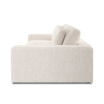 Featuring Bloor Essence Natural Sofa by Four Hands at Amethyst Home. Deep, modern and seductive. This dramatic, spacious sofa is covered in a durable light neutral woven fabric that mixes well with any color palette.Overall Dimensions: 98.00"w x 46.00"d x 31.00"hMaterials : 49% Viscose (Rayon), 22% Flax/Linen, 18% Polyester, 11% CottonWeight : 154.32 lbs. Amethyst Home provides interior design, new home construction design consulting, vintage area rugs, and lighting in the Park City metro area.