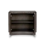 Fluid contours give shape to this solid mindi nightstand, topped with a dark brown marble top. Two doors with knobbed pulls open to inset shelves for organized bedside storage.As enthusiasts of luxe style at Amethyst, we love the optimistic inspired Boa Nightstand - Espresso Mindi Veneer - Dark Honed Emperador Marble. Amethyst Home provides interior design, new home construction design consulting, vintage area rugs, and lighting in the Austin metro area.