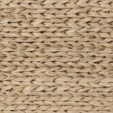 A fresh take on the traditional, this outdoor chair reimagines classic silhouettes with faux banana leaf panels bringing heavy texture to the frame. The camel back and swooping curves add softness, with removable cushions in a linen-like fabric adding comfort. Cover or store inside during inclement weather and when not in use. Amethyst Home provides interior design, new home construction design consulting, vintage area rugs, and lighting in the Des Moines metro area.