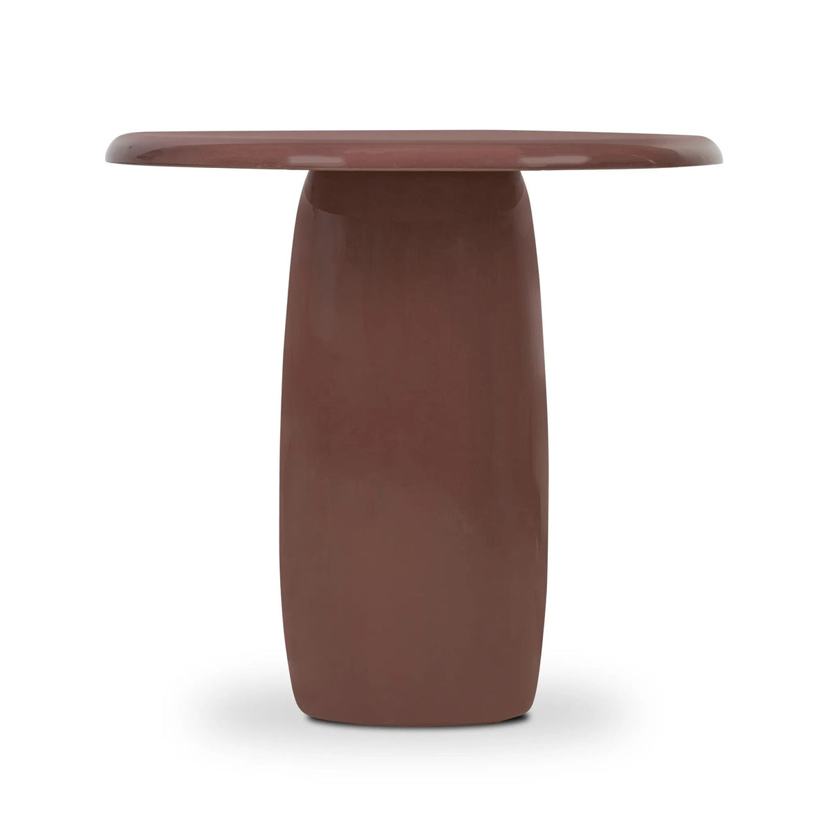 Bossa End Table - Plum Lacquer | ready to ship!
