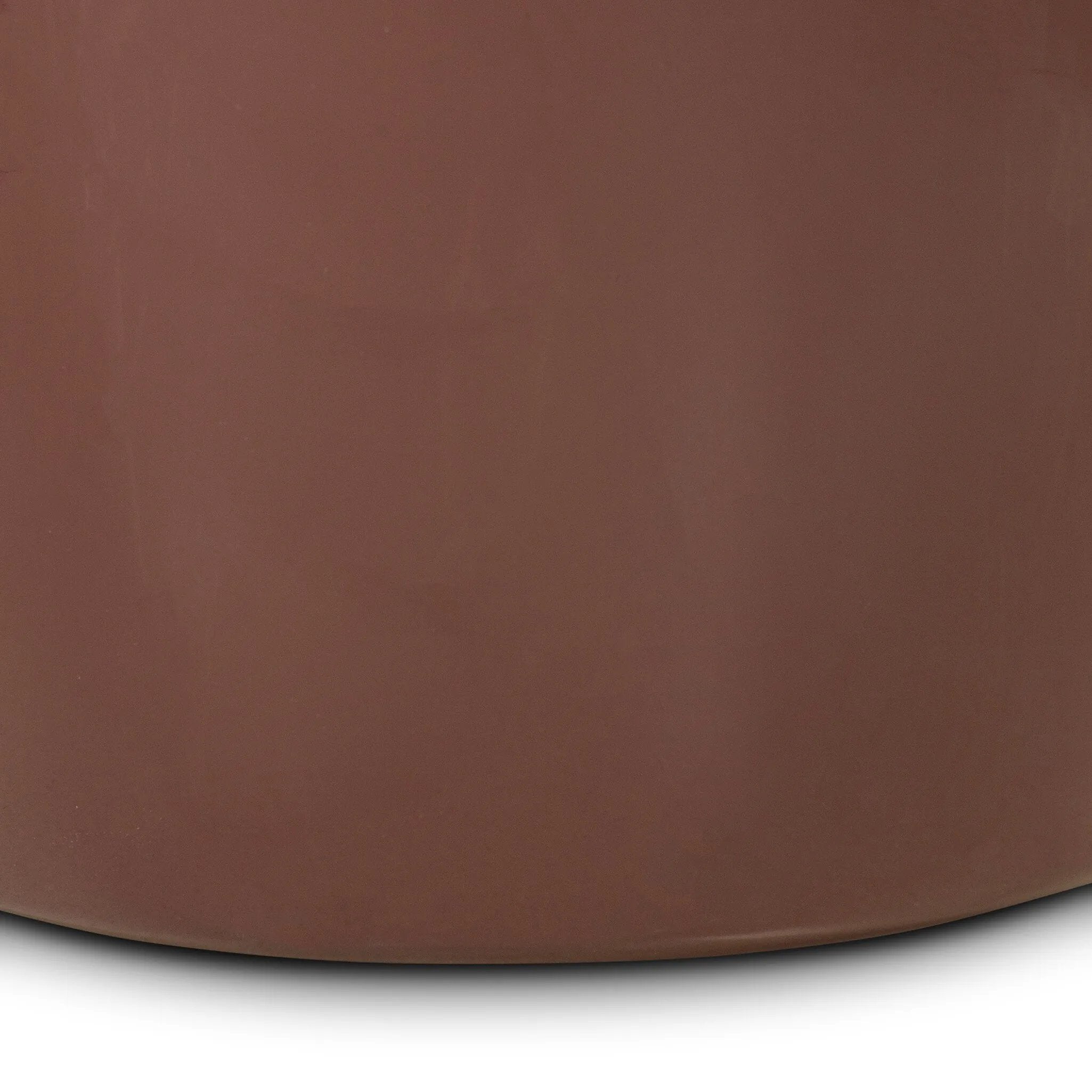 Add an extra surface anywhere with a pedestal end table with a glossy plum finish Amethyst Home provides interior design, new home construction design consulting, vintage area rugs, and lighting in the Seattle metro area.