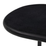 French Deco serves as the inspiration for this outdoor end table, with a C-shape style silhouette for flexible use. The fully cast aluminum shape features a curvy frame and organic-shaped top, with plenty of added visual depth in the finish. Cover or store inside during inclement weather and when not in use. Amethyst Home provides interior design, new home construction design consulting, vintage area rugs, and lighting in the Dallas metro area.