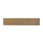 The traditional media console, reimagined. This warm oak piece features two sets of doors with shallow scalloping that draws the eye, providing a subtle visual flow. Rear cutouts for cord management.As lovers of natural aesthetics at Amethyst, we love the designer inspired Brookhurst Media Console - Drifted Oak Veneer. Amethyst Home provides interior design, new home construction design consulting, vintage area rugs, and lighting in the Nashville metro area.