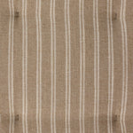 Antique-inspired coastal style. Rattan introduces varying natural shades and texture to this dining bench, and the frame's soft lines and beige and white striped fabric cushion invite a comfortable sit. Option to style alone or pair with other pieces in the collection. A design collaboration by Amber Lewis and Four Hands. Amethyst Home provides interior design, new home construction design consulting, vintage area rugs, and lighting in the Omaha metro area.