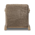 Soft texture and eye-catching contours fuse in this comfort-driven accent chair, pairing a low, luxurious shearling seat and dramatic bent wood frame Amethyst Home provides interior design, new home construction design consulting, vintage area rugs, and lighting in the Alpharetta metro area.