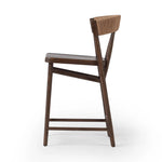 Featuring Buxton Natural Paper Rush Bar + Counter Stool by Four Hands at Amethyst Home. A solid oak counter stool defined by tapered legs and framing gives an updated look to the classic whistler chair. Finished with a paper rush wrapped detail on the back.BarOverall Dimensions: 19.25"w x 22.25"d x 42.75"hWeight: 23.70 lbsCounterOverall Dimensions: 19.50"w x 2. Amethyst Home provides interior design, new home construction design consulting, vintage area rugs, and lighting in the Austin metro area.