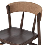 Featuring Buxton Natural Paper Rush Bar + Counter Stool by Four Hands at Amethyst Home. A solid oak counter stool defined by tapered legs and framing gives an updated look to the classic whistler chair. Finished with a paper rush wrapped detail on the back.BarOverall Dimensions: 19.25"w x 22.25"d x 42.75"hWeight: 23.70 lbsCounterOverall Dimensions: 19.50. Amethyst Home provides interior design, new home construction design consulting, vintage area rugs, and lighting in the Laguna Beach metro area.