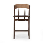 Featuring Buxton Natural Paper Rush Bar + Counter Stool by Four Hands at Amethyst Home. A solid oak counter stool defined by tapered legs and framing gives an updated look to the classic whistler chair. Finished with a paper rush wrapped detail on the back.BarOverall Dimensions: 19.25"w x 22.25"d x 42.75"hWeight: 23.70 lbsCounterOverall Dimensions: 19.50"w . Amethyst Home provides interior design, new home construction design consulting, vintage area rugs, and lighting in the Nashville metro area.