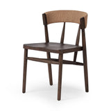 Featuring Buxton Natural Paper Rush Dining Chair by Four Hands at Amethyst Home. A solid oak dining chair defined by tapered legs and framing gives an updated look to the classic whistler chair. Finished with a paper rush wrapped detail on the back.Overall Dimensions: 19.50"w x 22.25"d x 31.50"hWeight : 20.79 lbsMaterials : Rush, Solid Oak. Amethyst Home provides interior design, new home construction design consulting, vintage area rugs, and lighting in the Omaha metro area.