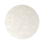 Cast concrete shapes a drum-style outdoor coffee table, with a linear pattern layered for added texture. Finished with a parchment-like textural feel. Cover or store inside during inclement weather and when not in use.As lovers of wabi sabi design at Amethyst, we love the warm modern inspired Callisto Outdoor Coffee Table - Aged White Concrete. Amethyst Home provides interior design, new home construction design consulting, vintage area rugs, and lighting in the San Diego metro area.