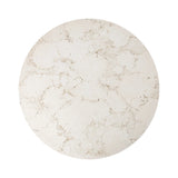Cast concrete shapes a drum-style outdoor end table, with a linear pattern layered for added texture. Finished with a parchment-like textural feel. Cover or store inside during inclement weather and when not in use.As enthusiasts of luxe style at Amethyst, we love the optimistic inspired Callisto Outdoor End Table - Aged White Concrete. Amethyst Home provides interior design, new home construction design consulting, vintage area rugs, and lighting in the Omaha metro area.