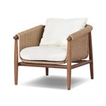 Featuring Cambrie Arashi Salt Outdoor Chair by Four Hands at Amethyst Home. Bring home vintage inspiration. The sling shape of this outdoor chair features a reimagined bucket seat in woven faux hyacinth, finished with rounded tapered legs that mirror the shape of the frame. Cover or store indoors during inclement weather and when not in use. Overall Dimens. Amethyst Home provides interior design, new home construction design consulting, vintage area rugs, and lighting in the Alpharetta metro area.