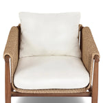 Featuring Cambrie Arashi Salt Outdoor Chair by Four Hands at Amethyst Home. Bring home vintage inspiration. The sling shape of this outdoor chair features a reimagined bucket seat in woven faux hyacinth, finished with rounded tapered legs that mirror the shape of the frame. Cover or store indoors during inclement weather and when not in use. Overall Dimensions. Amethyst Home provides interior design, new home construction design consulting, vintage area rugs, and lighting in the Dallas metro area.