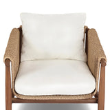 Featuring Cambrie Arashi Salt Outdoor Chair by Four Hands at Amethyst Home. Bring home vintage inspiration. The sling shape of this outdoor chair features a reimagined bucket seat in woven faux hyacinth, finished with rounded tapered legs that mirror the shape of the frame. Cover or store indoors during inclement weather and when not in use. Overall Dimensions. Amethyst Home provides interior design, new home construction design consulting, vintage area rugs, and lighting in the Dallas metro area.