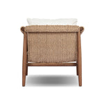 Featuring Cambrie Arashi Salt Outdoor Chair by Four Hands at Amethyst Home. Bring home vintage inspiration. The sling shape of this outdoor chair features a reimagined bucket seat in woven faux hyacinth, finished with rounded tapered legs that mirror the shape of the frame. Cover or store indoors during inclement weather and when not in use. Overall Dimensio. Amethyst Home provides interior design, new home construction design consulting, vintage area rugs, and lighting in the Monterey metro area.