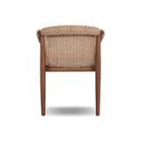 Featuring Cambrie Arashi Salt Outdoor Dining Chair by Four Hands at Amethyst Home. Bring home vintage inspiration. The sling shape of this outdoor dining chair features a reimagined bucket seat in woven faux hyacinth, finished with rounded tapered legs that mirror the shape of the frame. Cover or store indoors during inclement weather and when not in use. Over. Amethyst Home provides interior design, new home construction design consulting, vintage area rugs, and lighting in the Austin metro area.