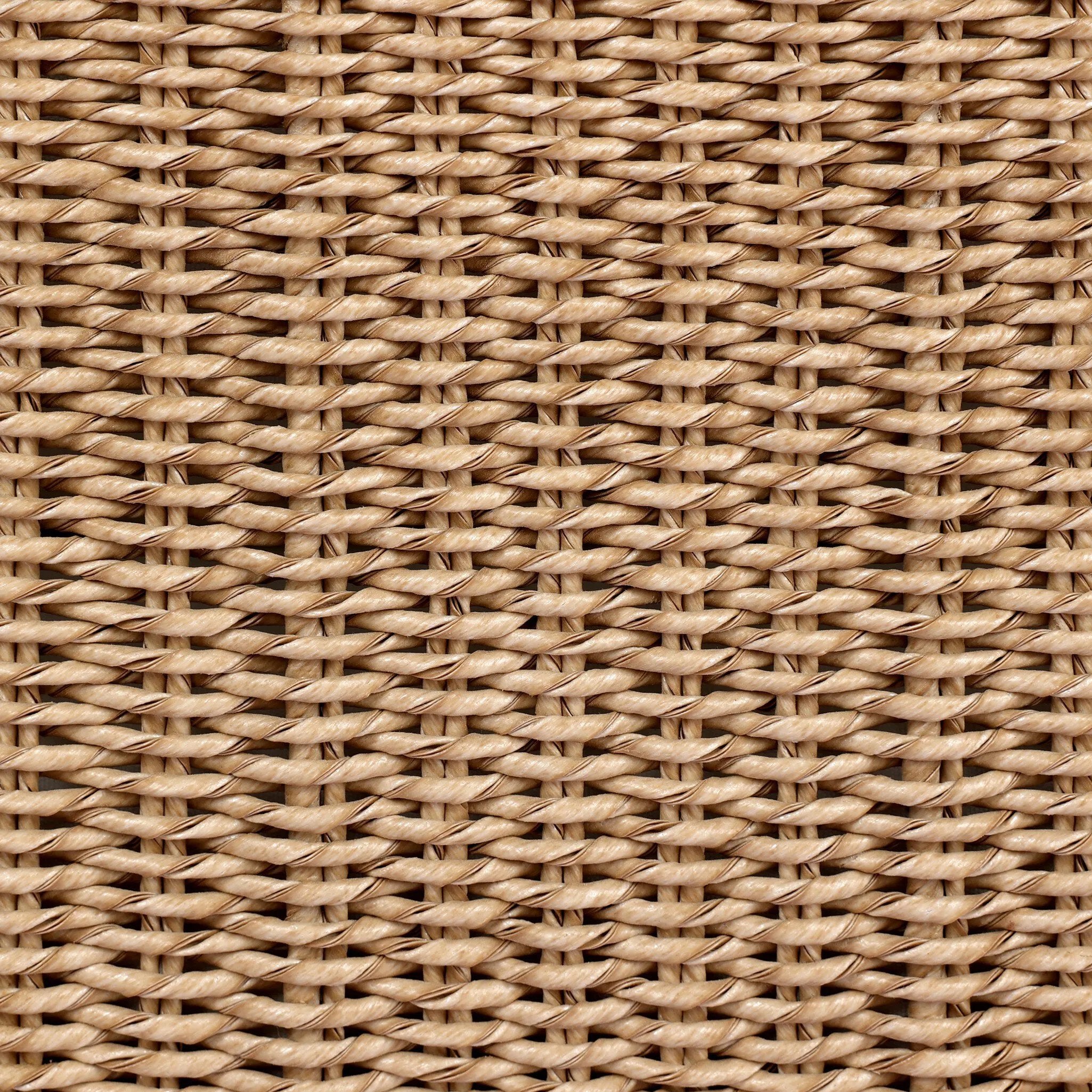 Featuring Cambrie Arashi Salt Outdoor Dining Chair by Four Hands at Amethyst Home. Bring home vintage inspiration. The sling shape of this outdoor dining chair features a reimagined bucket seat in woven faux hyacinth, finished with rounded tapered legs that mirror the shape of the frame. Cover or store indoors during inclement weather and when not in use. Ove. Amethyst Home provides interior design, new home construction design consulting, vintage area rugs, and lighting in the Seattle metro area.