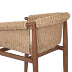 Featuring Cambrie Arashi Salt Outdoor Dining Chair by Four Hands at Amethyst Home. Bring home vintage inspiration. The sling shape of this outdoor dining chair features a reimagined bucket seat in woven faux hyacinth, finished with rounded tapered legs that mirror the shape of the frame. Cover or store indoors during inclement weather and when not in us. Amethyst Home provides interior design, new home construction design consulting, vintage area rugs, and lighting in the Winter Garden metro area.
