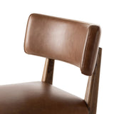 Featuring Cardell Sonoma Chestnut Swivel Bar + Counter Stool by Four Hands at Amethyst Home. This reimagined classic pairs a barrel back frame of solid nettlewood with top-grain leather in a rich chestnut. A 180-degree swivel with return memory tops off the piece with fresh functionality.BarOverall Dimensions: 21.50"w x 22.25"d x 42.50"hWeight: 24.25 lbsCounte. Amethyst Home provides interior design, new home construction design consulting, vintage area rugs, and lighting in the Austin metro area.
