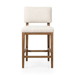 Featuring Charles Somerton Ash Counter Stool by Four Hands at Amethyst Home. This stool is all about the textile -- gorgeous French inspired boucle with a cool toned oak base.  Gorgeous back detail makes this Charles stool attractive from all angles.
Overall Dimensions: 25.5" L x 20.75 " W x 39.5" HClearance from Floor 16.75"Distance between Legs (Front to Ba. Amethyst Home provides interior design, new home construction design consulting, vintage area rugs, and lighting in the Houston metro area.
