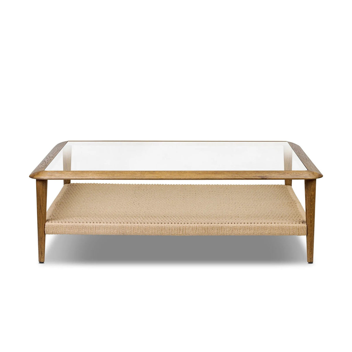Carmelo Coffee Table - Tempered Glass | shipping 12/25/2025