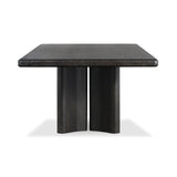 Featuring Castro Dark Espresso Reclaimed French Oak Dining Table 118" by Four Hands at Amethyst Home. Designed in partnership with longtime Four Hands collaborator Thomas Bina and Brazilian designer Ronald Sasson, a grand-scale dining table is made from solid reclaimed French oak finished in a deep espresso. Rounded edges add a softer, fluid look. Seats . Amethyst Home provides interior design, new home construction design consulting, vintage area rugs, and lighting in the Laguna Beach metro area.