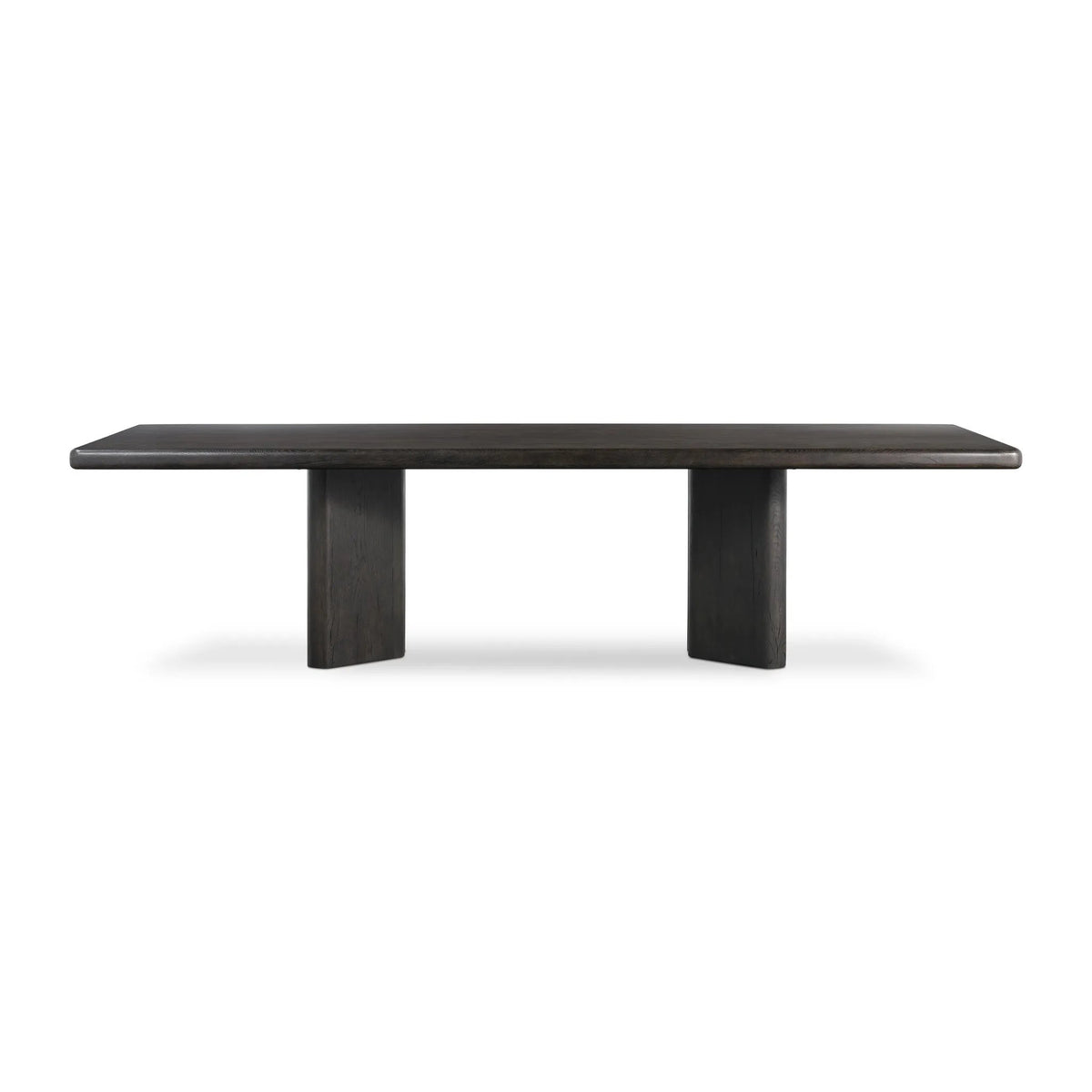 Castro Dark Espresso Reclaimed French Oak Dining Table 118" | shipping 10/13/2025