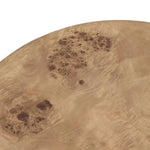 Featuring Caya Caramel Burl End Table by Four Hands at Amethyst Home. A simple drum shape showcases the natural artistry of the richly grained caramel burl veneer. Its compact size is ideal for smaller spaces.
Overall Dimensions: 17.75" L x 17.75 " W x 21.75" H
Materials: Light Maple Veneer, Poplar PlywoodWeight: 22.05 lbs. Amethyst Home provides interior design, new home construction design consulting, vintage area rugs, and lighting in the Salt Lake City metro area.