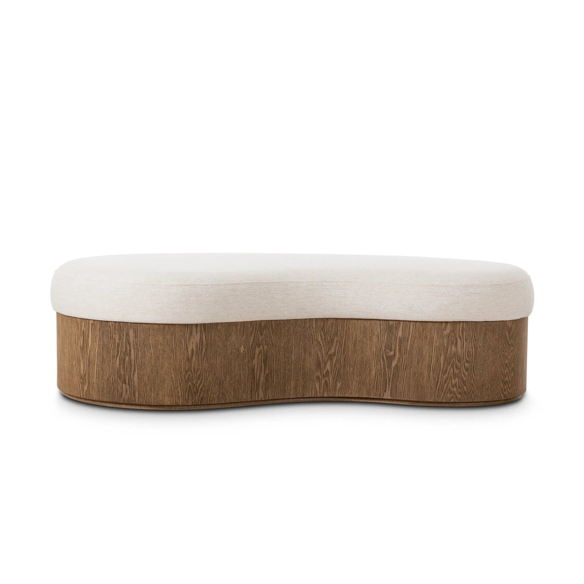 Celeste Accent Bench - Crypton Nomad Snow | shipping 11/25/2025