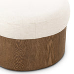 Elevate any room with a curvy statement bench. Made from a kidney-shaped base of toasted ash veneer and a soft, durable Crypton seat. Soft, easy to clean and free of PFAS, Crypton performance fabric is specially engineered for protection against stains, moisture and odor. Amethyst Home provides interior design, new home construction design consulting, vintage area rugs, and lighting in the Winter Garden metro area.