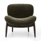 Featuring Celine Monte Olive Chair by Four Hands at Amethyst Home. This perfect accent chair, designed for unwinding. Upholstered in a velvety olive chenille made from recycled materials, with wide proportions and cozy curves and cushioning. Slim, tapered wooden legs balance the look.Overall Dimensions: 29.00"w x 33.50"d x 29.00"hWeight : 32.41 lbsMateri. Amethyst Home provides interior design, new home construction design consulting, vintage area rugs, and lighting in the Laguna Beach metro area.