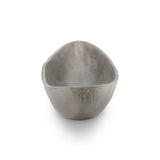 Statement-making centerpiece bowl featuring dramatic swooping lines, taking inspiration from Japanese fishing canoes. Cast in solid aluminum and supported by a single pedestal foot, giving the illusion that it's truly floating off the table.As lovers of clean design at Amethyst, we love the designer inspired Cerys Bowl - Raw Antique Nickel. Amethyst Home provides interior design, new home construction design consulting, vintage area rugs, and lighting in the Winter Garden metro area.
