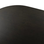 Finished in a rich espresso, a mix of solid oak and oak veneers fashion a trestle-style base with tapered column legs and step detailing, for a traditional look.As fans of natural design at Amethyst, we love the nature inspired Chamberlain Dining Table - Espresso Oak Veneer. Amethyst Home provides interior design, new home construction design consulting, vintage area rugs, and lighting in the Des Moines metro area.