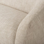 Featuring Channing Yuma Cream Sofa by Four Hands at Amethyst Home. This 100-inch Channing Yuma Cream sofa offers luxurious comfort and elegant style to any living space. With its high-quality construction and soft, neutral fabric, this sofa is the perfect addition to your home. Enjoy the benefits of expert craftsmanship and timeless design with this beauti. Amethyst Home provides interior design, new home construction design consulting, vintage area rugs, and lighting in the Alpharetta metro area.
