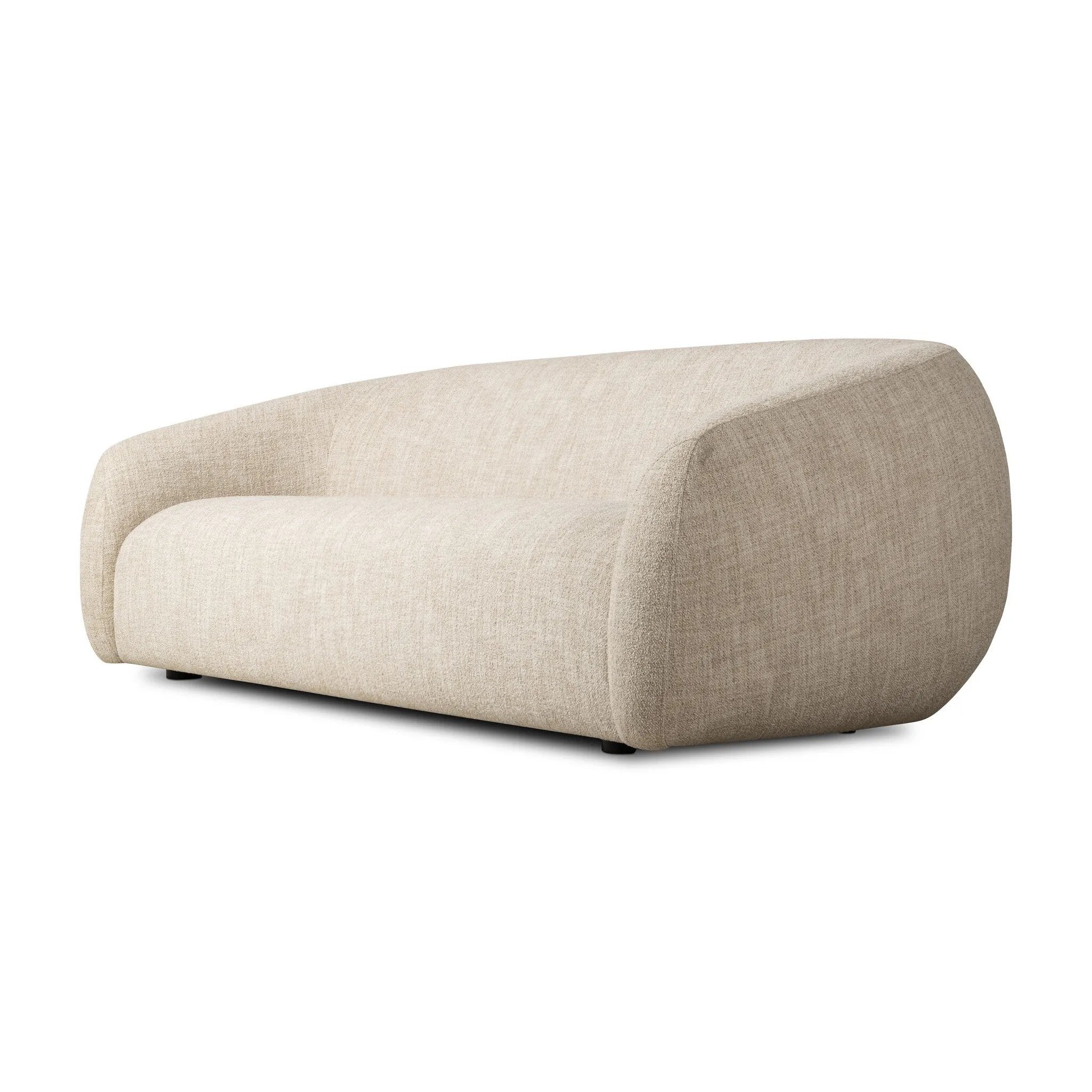 Featuring Channing Yuma Cream Sofa by Four Hands at Amethyst Home. This 100-inch Channing Yuma Cream sofa offers luxurious comfort and elegant style to any living space. With its high-quality construction and soft, neutral fabric, this sofa is the perfect addition to your home. Enjoy the benefits of expert craftsmanship and timeless design with this beautiful p. Amethyst Home provides interior design, new home construction design consulting, vintage area rugs, and lighting in the Omaha metro area.