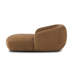 Featuring Channing Laughlin Ochre Chaise by Four Hands at Amethyst Home. Overall Dimensions: 53.25"w x 76.50"d x 30.75"hWeight : 153.22 lbsMaterials: 97% Polyester, 3% Flax/Linen, Solid Parawood. Amethyst Home provides interior design, new home construction design consulting, vintage area rugs, and lighting in the Houston metro area.