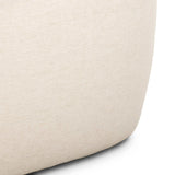 Inspired by French modernism, this dramatic sofa is defined by exaggerated curves, tapered arms and oversized welt detailing along the bench cushion for a tailored look. Soft, easy to clean and free of PFAS, Crypton® performance fabric is specially engineered for protection against stains, moisture and odor. Amethyst Home provides interior design, new home construction design consulting, vintage area rugs, and lighting in the Dallas metro area.