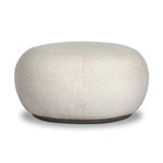 Simple, inflated shaping gets a textural upgrade on this outdoor ottoman, with boucle fabric all over on top of a pedestal base. Cover or store inside during inclement weather and when not in use.As lovers of clean aesthetics at Amethyst, we love the optimistic inspired Chip Outdoor Ottoman - Jasper Natural. Amethyst Home provides interior design, new home construction design consulting, vintage area rugs, and lighting in the Des Moines metro area.