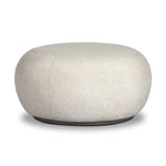 Simple, inflated shaping gets a textural upgrade on this outdoor ottoman, with boucle fabric all over on top of a pedestal base. Cover or store inside during inclement weather and when not in use.As lovers of clean aesthetics at Amethyst, we love the optimistic inspired Chip Outdoor Ottoman - Jasper Natural. Amethyst Home provides interior design, new home construction design consulting, vintage area rugs, and lighting in the Miami metro area.