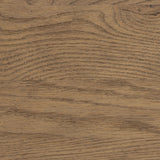 For dinners and buffets, large to small, this extension dining table serves the purpose. A low, trestle base of solid oak and veneers support the rectangular tabletop with a warm, drifted finish. On both ends, breadboard extensions provide the option to expand from 96" to 136" Amethyst Home provides interior design, new home construction design consulting, vintage area rugs, and lighting in the Seattle metro area.