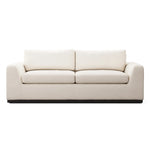 A simply styled sofa with a convenient queen-size pullout bed for guests. Upholstered in Crypton® performance fabric, specially engineered for protection against stains, moisture and odor. Due to the customized nature of made-to-order pieces, no cancellations or returns are accepted Amethyst Home provides interior design, new home construction design consulting, vintage area rugs, and lighting in the Dallas metro area.