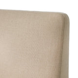 Featuring Colt Irving Flax Bed by Four Hands at Amethyst Home. A soft, curved headboard and rounded footboard create a cocoon-like effect in this thoughtfully designed bed. Upholstered in a chunky basket weave high-performance fabric. Performance fabrics are specially created to withstand spills, stains, high traffic, and wear, ensuring long-term comfort and un. Amethyst Home provides interior design, new home construction design consulting, vintage area rugs, and lighting in the Omaha metro area.