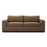 A simply styled sofa with a convenient queen-size pullout bed for guests. Upholstered in Crypton® performance fabric, specially engineered for protection against stains, moisture and odor. Due to the customized nature of made-to-order pieces, no cancellations or returns are accepted Amethyst Home provides interior design, new home construction design consulting, vintage area rugs, and lighting in the Des Moines metro area.