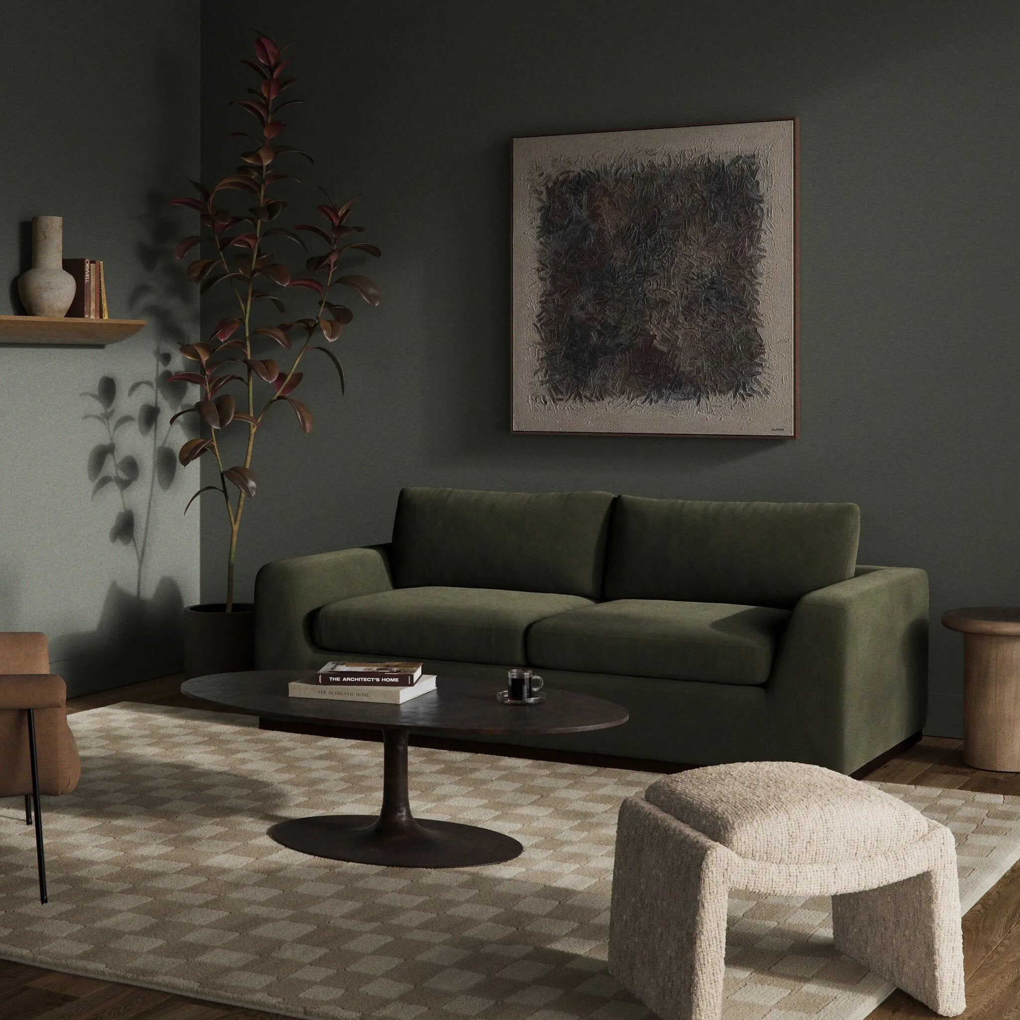 A simply styled sofa with a convenient queen-size pullout bed for guests. Due to the customized nature of made-to-order pieces, no cancellations or returns are accepted Amethyst Home provides interior design, new home construction design consulting, vintage area rugs, and lighting in the Newport Beach metro area.