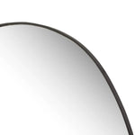 Make your space stand out with a "goes anywhere" wall mirror of soft, fluid lines and asymmetrical shaping. Framed in gunmetal-finished iron, style this mirror in the living room, bedroom or entryway to bring your whole look together Amethyst Home provides interior design, new home construction design consulting, vintage area rugs, and lighting in the Calabasas metro area.