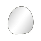 Make your space stand out with a "goes anywhere" wall mirror of soft, fluid lines and asymmetrical shaping. Framed in gunmetal-finished iron, style this mirror in the living room, bedroom or entryway to bring your whole look together Amethyst Home provides interior design, new home construction design consulting, vintage area rugs, and lighting in the Laguna Beach metro area.