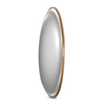 Featuring Convex Vintage Brass Wall Mirror by Four Hands at Amethyst Home. A slim frame in vintage brass-finished iron cradles this oversized mirror's convex curve. Bold yet refined, it amplifies space and light as a captivating focal point.Overall Dimensions: 46.50"w x 5.00"d x 46.50"hWeight : 56.31 lbsMaterials : Iron, Mirror, Engineered Hardwood. Amethyst Home provides interior design, new home construction design consulting, vintage area rugs, and lighting in the Newport Beach metro area.