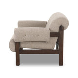 Featuring Cora Hasselt Taupe Chair by Four Hands at Amethyst Home. This cozy fireside chair is the embodiment of comfort with its S-spring seating construction, plush seat and back, and feather fiber-filled arm cushions. Blind tufts on the arms and back lend a subtle detail that elevates the overall style.
Overall Dimensions: 34.50"w x 35.50"d x 30.50". Amethyst Home provides interior design, new home construction design consulting, vintage area rugs, and lighting in the Salt Lake City metro area.